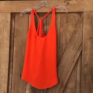 Naked Zebra orange top